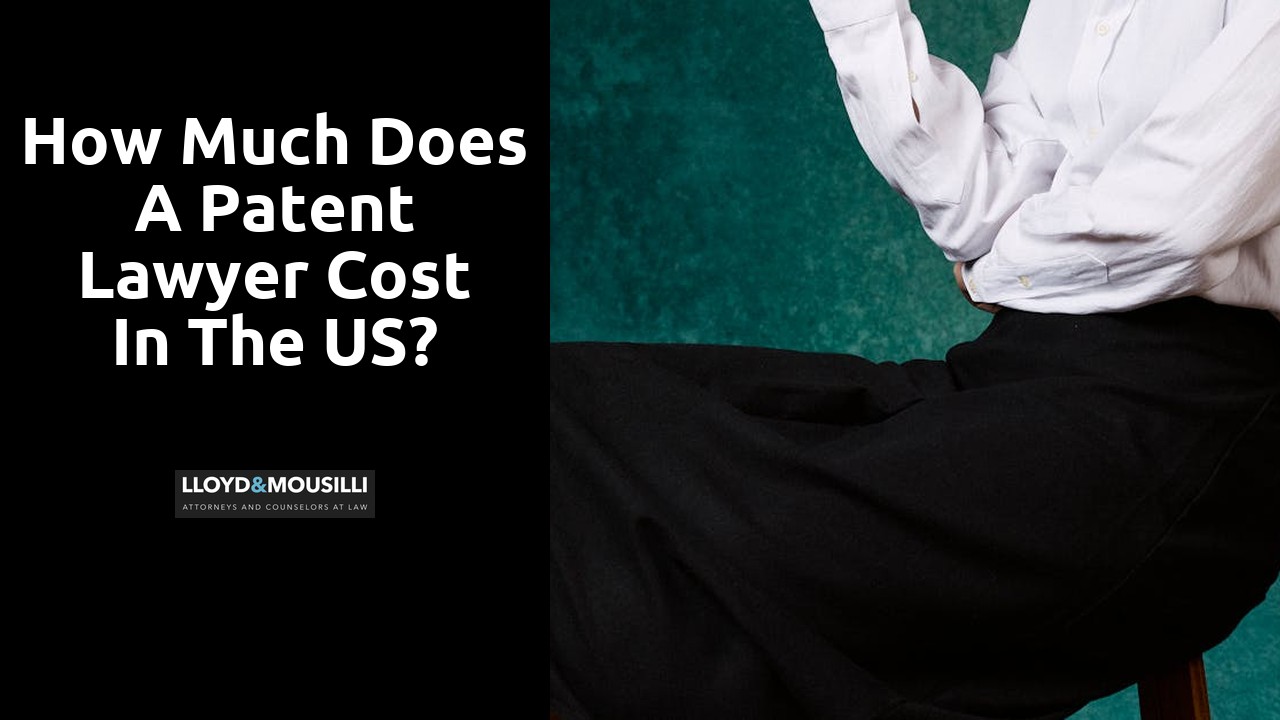 How much does a patent lawyer cost in the US?